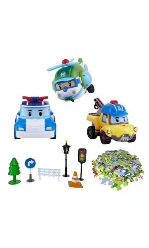 Nessiworld  Robocar Poli Gogo City Series Oyun Seti