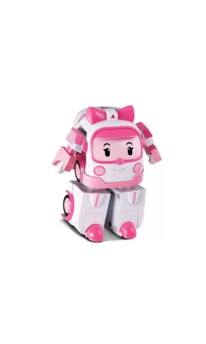 Nessiworld  Robocar Poli Transforming Robot Figür Amber