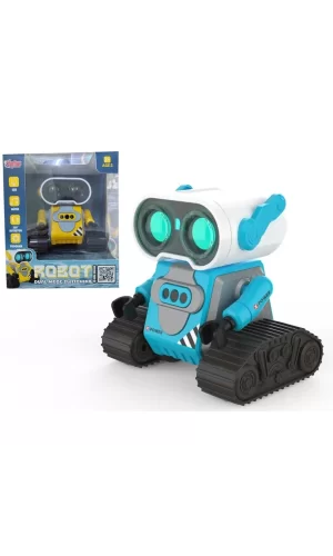 Nessiworld S-023 4568 MAVİ-SARI UK FF ŞARJLI 2 4G ROBOT ARABA