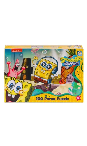 Nessiworld  SB0049 Spongebob 100 Parça Puzzle -Laçokids