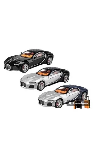 Nessiworld  Sesli Işıklı Metal Bugatti Araba