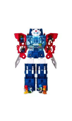 Nessiworld Sesli ve Işıklı Exobot Mega Morph Taşıyıcı Robot 54 cm