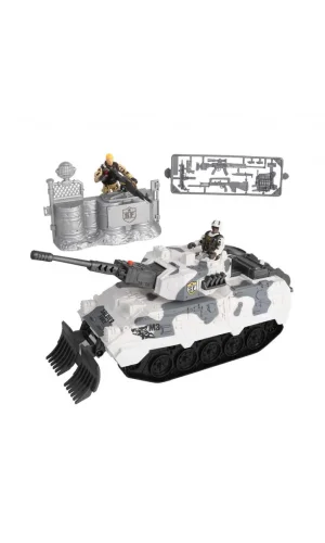 Nessiworld  Sesli ve Işıklı Soldier Force Kar Tankı Oyun Seti