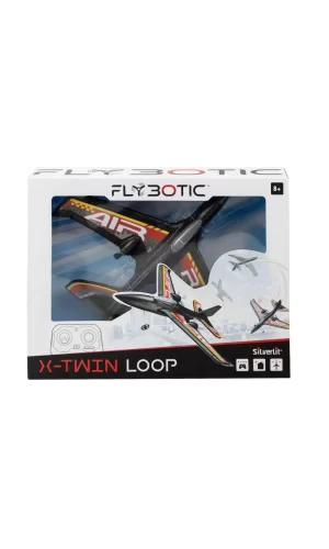 Nessiworld  SIL 85742 X-Twin Loop Kumandalı Uçak -Necotoys