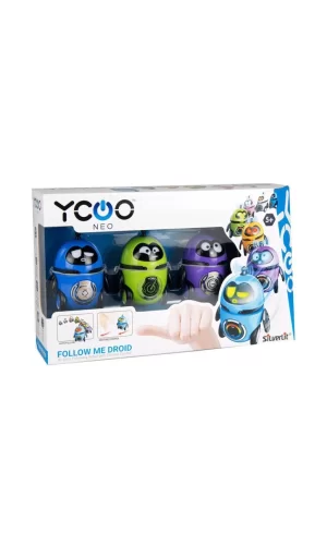 Nessiworld SIL/88582 Silverlit Follow Me Droid 3lü Set