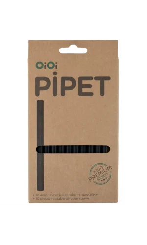 Nessiworld   Silikon Pipet 10lu Bitter Black
