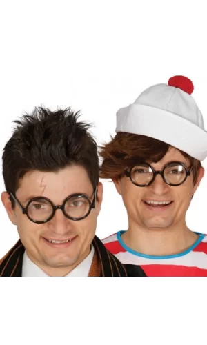 Nessiworld  SiyahÇerçeveliNumarasızCamlıÖğrenciŞakaGözlüğü1Adet