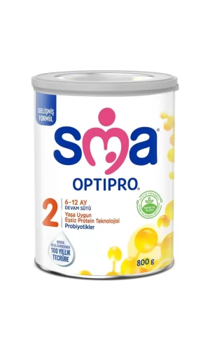 Nessiworld  SMA Optipro Probiyotik 2 Bebek Devam Sütü 6-12 Ay 800 Gr