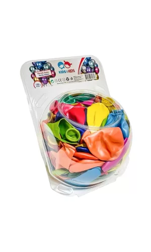 Nessiworld  STR-117 Metalik Karışık Renk 100lü Balon