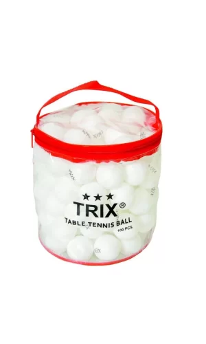 Nessiworld  T-813A Trix Pinpon Topu Beyaz 100 Adet -Dinamik Oyuncak
