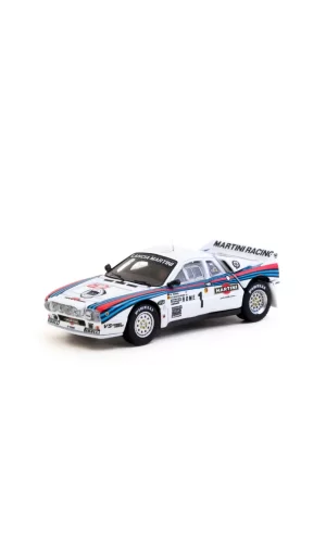 Nessiworld  Tarmac Works 1/64 Lancia 037 Rally Rally Monte Carlo 1983 #1 with Tarmac Cards