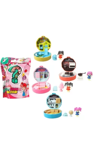Nessiworld  Taşınabilir Dollhouse Mini Figür Sürpriz Paket