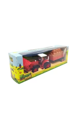 Nessiworld  Toysan Dozer Römorklu Traktör TOY-80