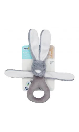 Nessiworld    Tutmalı Peluş Mini Tavşan 842 Gri