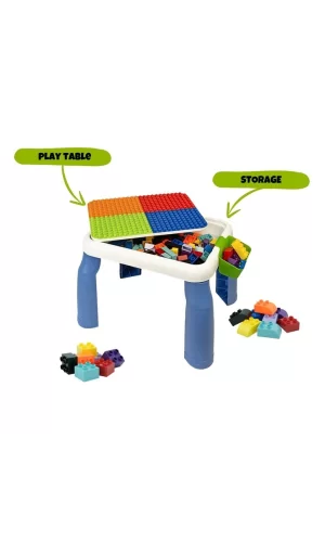 Nessiworld URT035-002 BÜYÜK SANDALYELİ 64 PCS Bİ-BLOKS MASASI