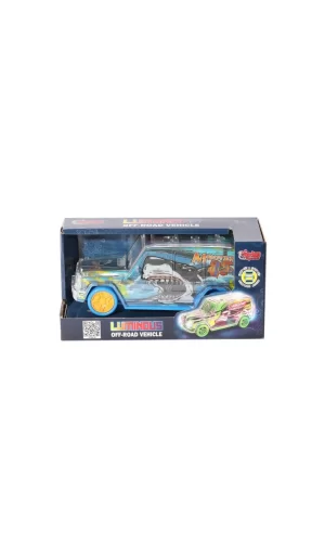 Nessiworld  WK-C-2A Müzikli ve ışıklı Çarp Dön Off-Road Araba -Vardem