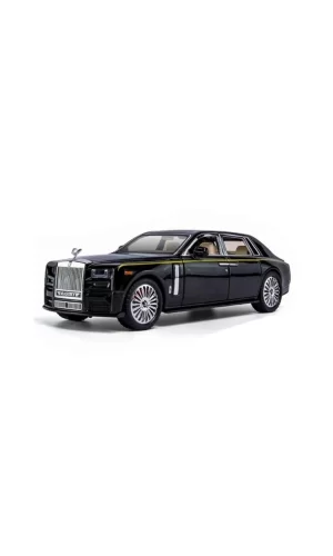 Nessiworld ZHD-B2407- Vardem  Çek Bırak Işıklı ve Sesli Model RR Metal Araba 1:24