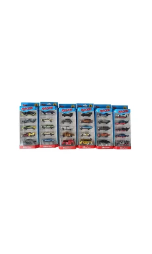Nessiworld ZQ11315 KARTELA 1 64 METAL 5Lİ ARABA