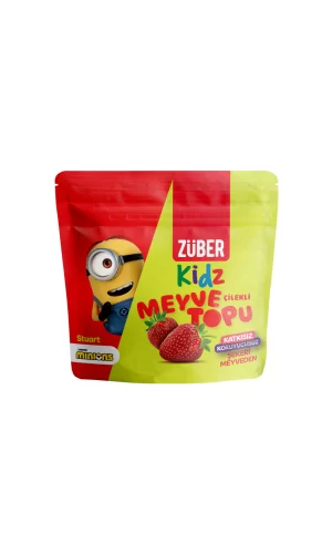 Nessiworld  Züber Kidz Meyve Topu 42 Gr Çilek