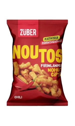 Nessiworld  Züber Noutos Fırın Nohut Cipsi 55 Gr Chili