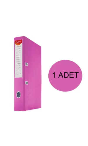 Noki Dar Plastik Klasör Çakmalı Pembe 1 Adet