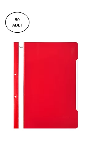 Noki Eco Telli Dosya Kırmızı 50 li