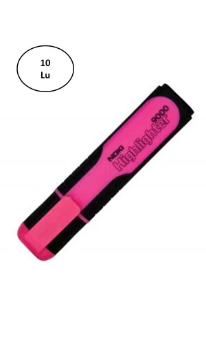 Noki Fosforlu Kalem Pembe 10lu