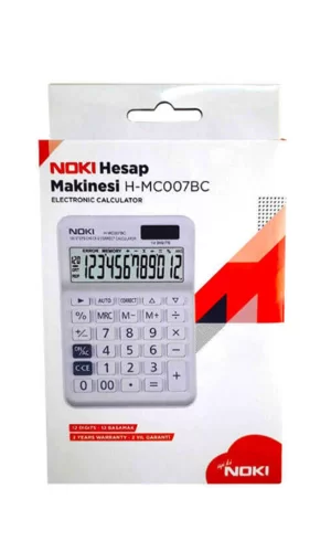 Noki H-MC007BC 12 Haneli Hesap Makinesi