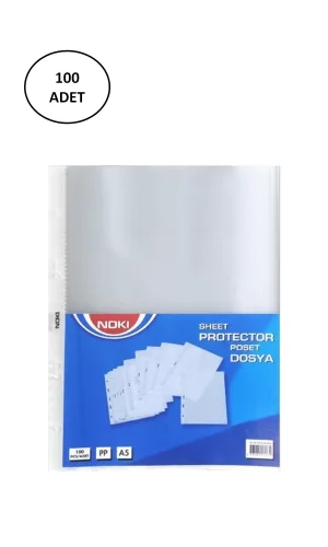 Noki Poşet Dosya A5 100 Adet