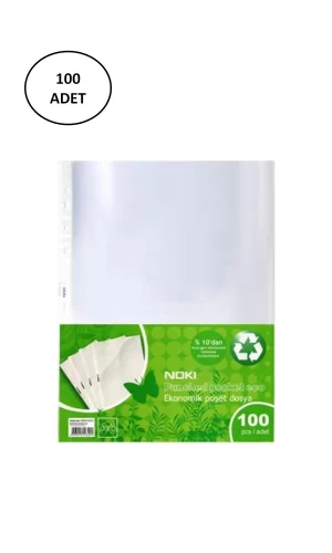 Noki Poşet Dosya Eco 100 Adet