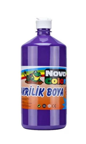 Nova Color Akrilik Boya 1 Kg Mor NC-229