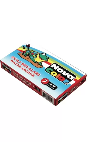 Nova Color Guaj Boya 7 Li Takım Tüp