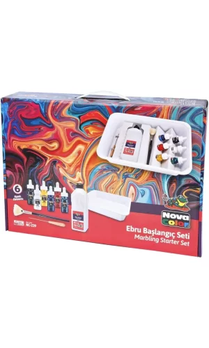 Nova Color Nc-239 Ebru Boya Seti