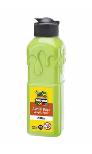 Nova Color NC-3021 250 gr Açık Yeşil Akrilik Boya