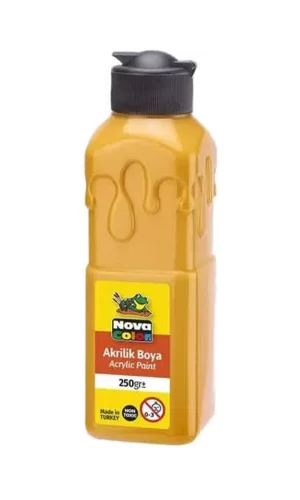 Nova Color NC-3022 250 gr Güneş Sarısı Akrilik Boya