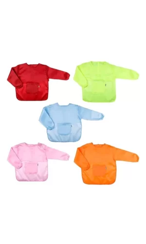 Nova Color Öğrenci Çalışma Boyama Önlüğü Pembe Renk 1 Adet