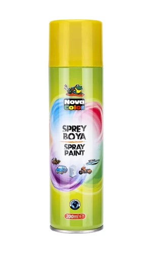 Nova Color Sprey Boya 200 Ml Sarı