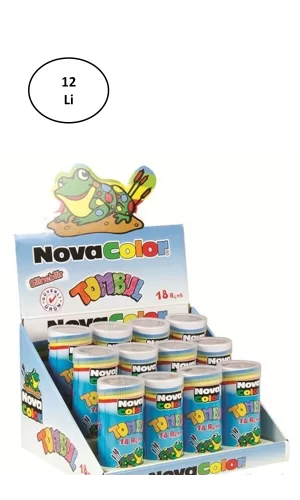 Nova Color Tombul Mum Pastel Boya 18 Adet 12li