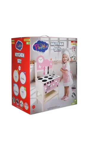 Ony-408 Ahşap Mutfak Seti -onyıl Oyuncak