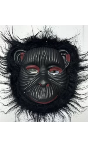 Orangutan Maskesi - Maymun Maskesi - Goril Maskesi Yetişkin Çocuk Uyumlu Siyah Renk Model 4