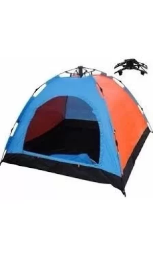 Otomatik Kurulumlu Kamp Çadırı 3 Kişilik (200x150x110)