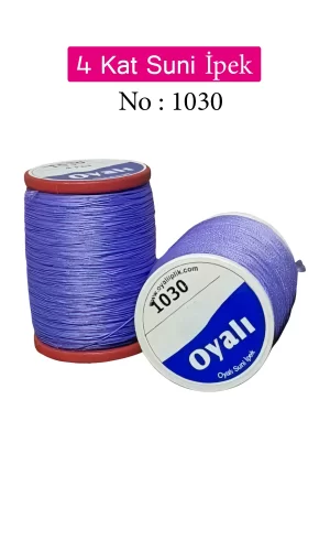 Oyalı 4 Kat Suni İpek İplik İğne Oyası Boncuk İpi Tığ Oyası No:1030