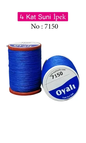 Oyalı 4 Kat Suni İpek İplik İğne Oyası Boncuk İpi Tığ Oyası No:7150