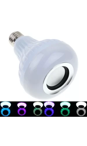 P-028 Kumandalı Bluetooth Led Ampul