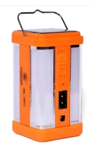 P-1663 Güneş Enerjili Şarjlı Güçlü Işıldak