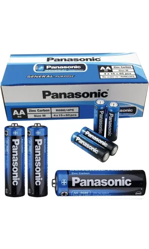 Panasonic Manganez Kalem Aa Pil 60 Adet