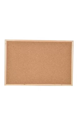 Panda 30x45 Mantar Pano Ahşap Çerçeve