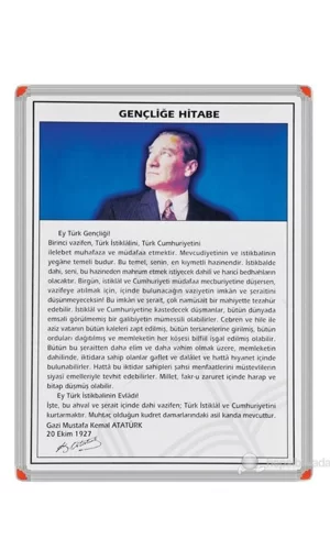 Panda 35x50 Gençliğe Hitabe Alüminyum Çerçeve