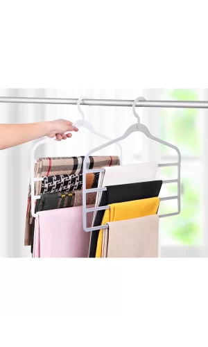 Pantolon Eşarp Askısı - Çok Katlı Askı