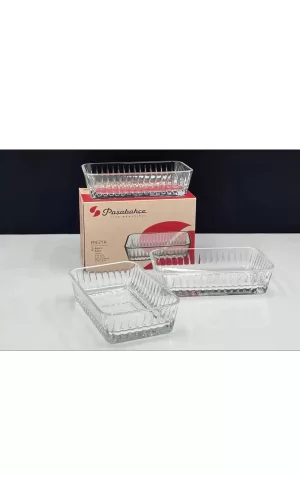 Paşabahçe Frezya 530323 Servis Tabak 3lü